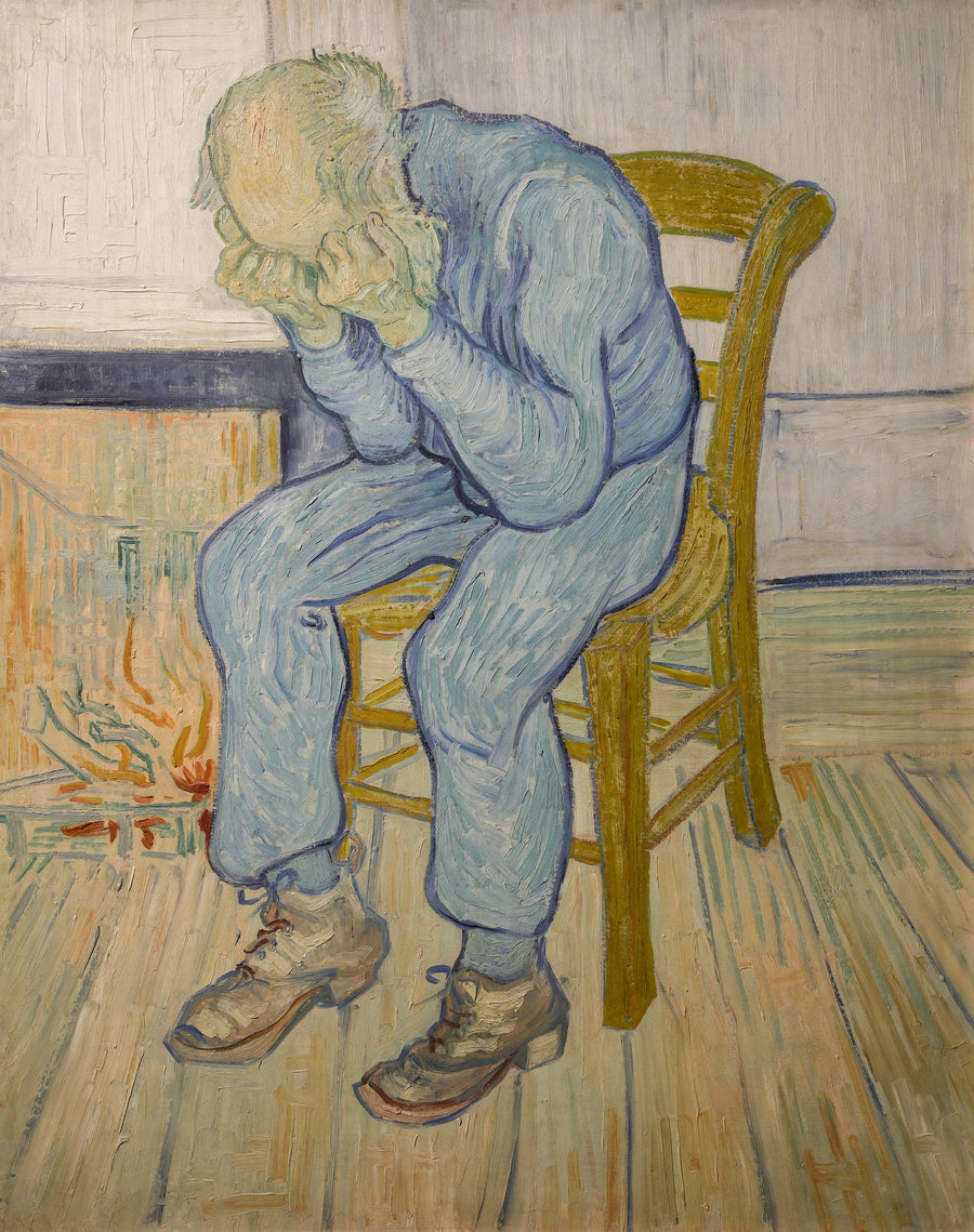 Aan de poort van de eeuwigheid - Vincent van Gogh