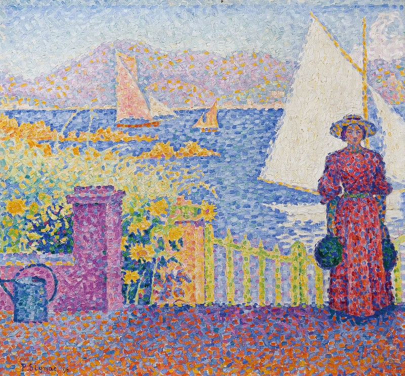 Deur, Saint-Tropez - Paul Signac