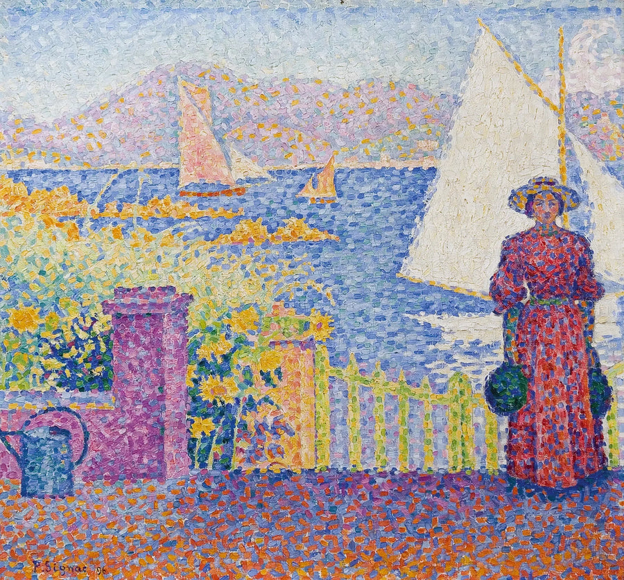 Deur, Saint-Tropez - Paul Signac