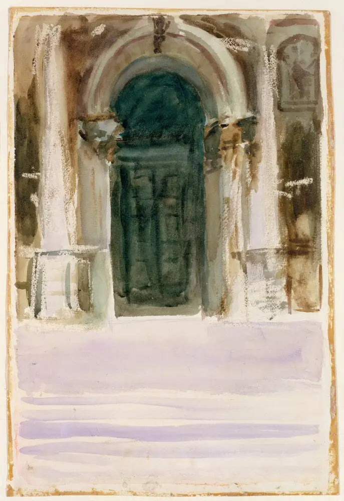 Groene Deur, Santa Maria della Salute - John Singer Sargent