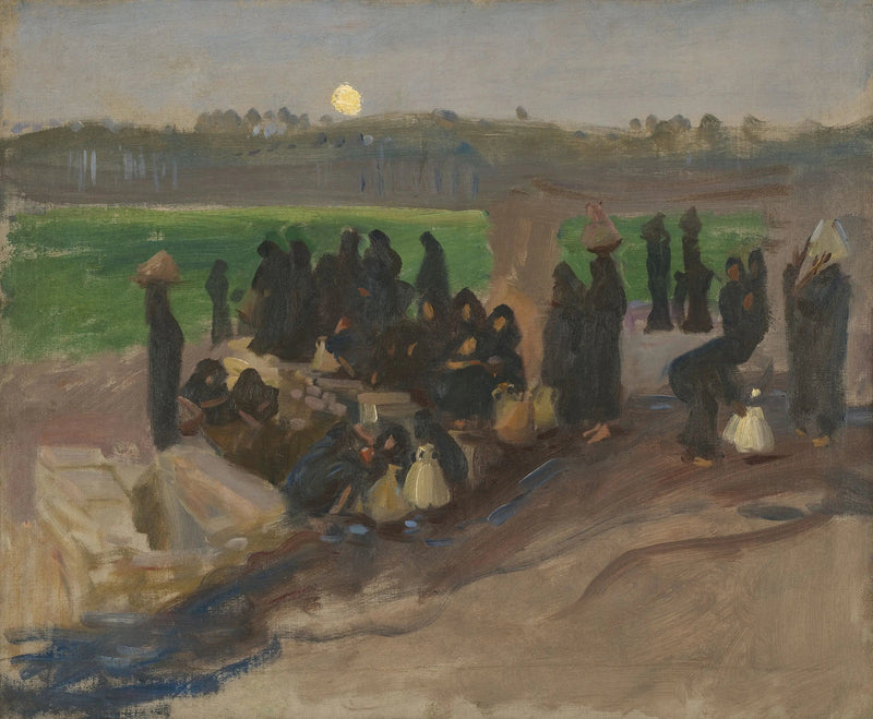Waterdragers op de Nijl - John Singer Sargent