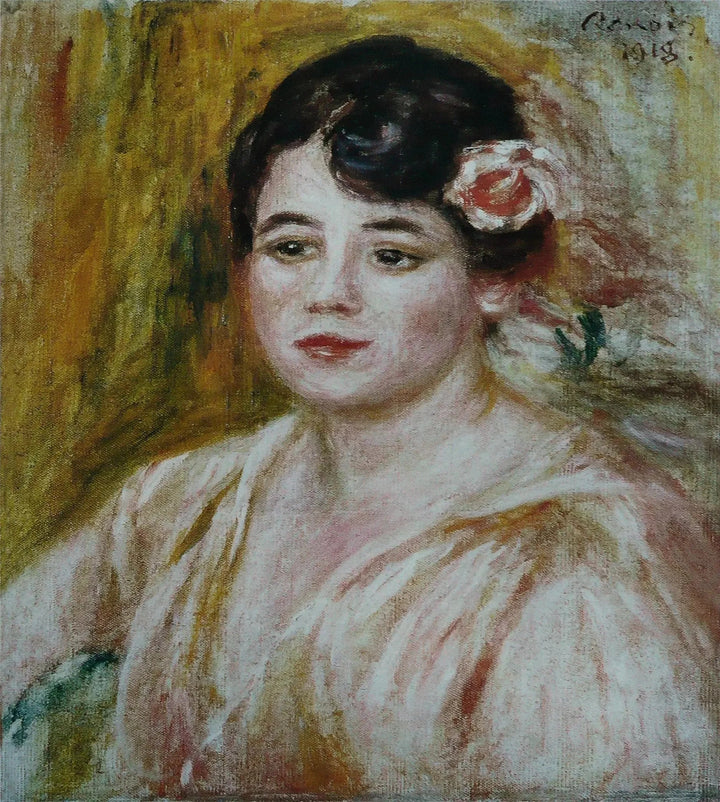 Portret van Adèle Besson - Pierre-Auguste Renoir