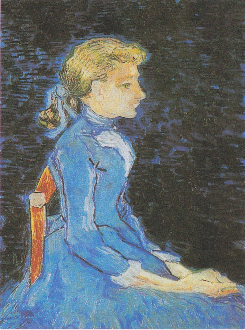 Portret van Adeline Ravoux - Vincent van Gogh