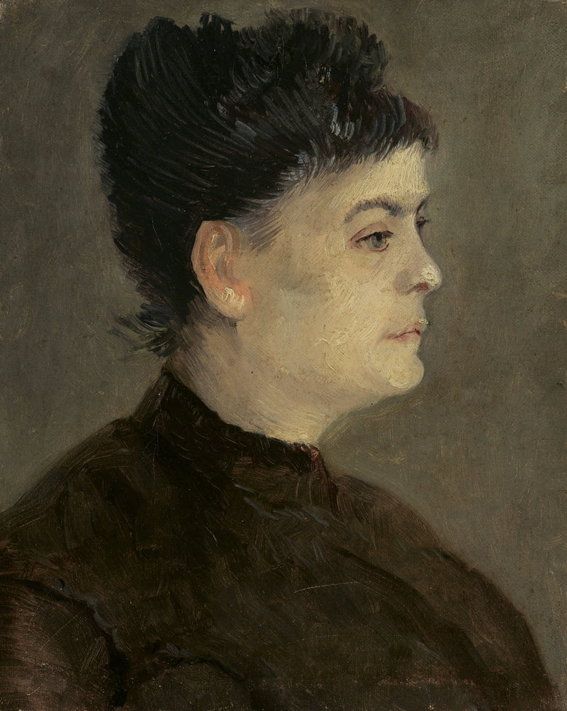 Portret van Agostina Segatori - Vincent van Gogh