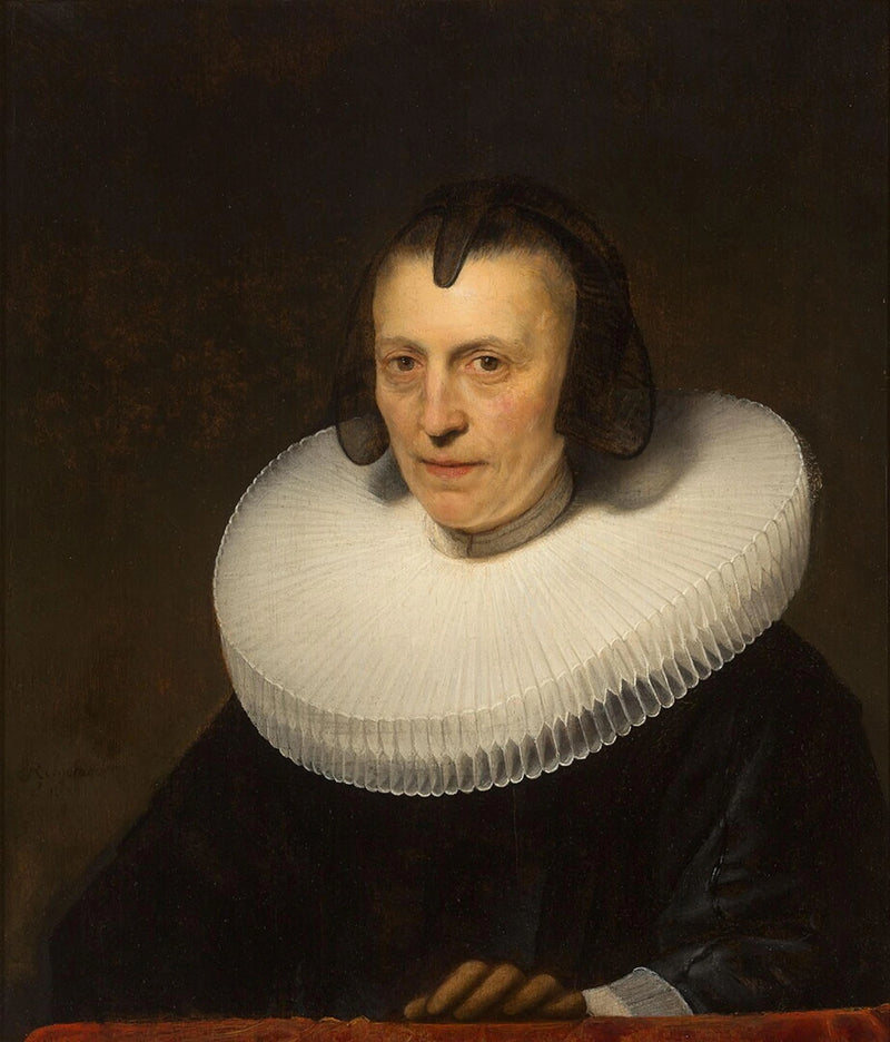 Portret van Aletta Adriaensdochter - Rembrandt