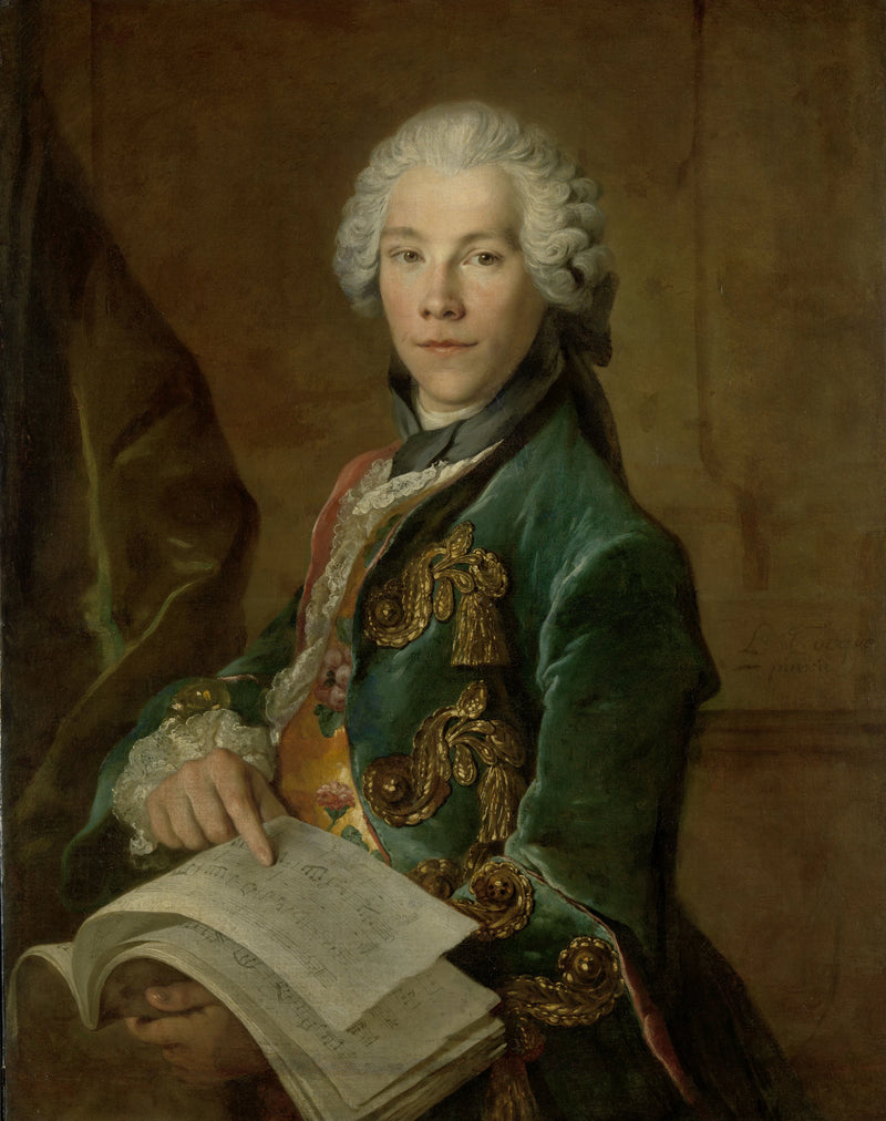 Portrait d'Arnoldus van Rijneveld - Louis Tocqué