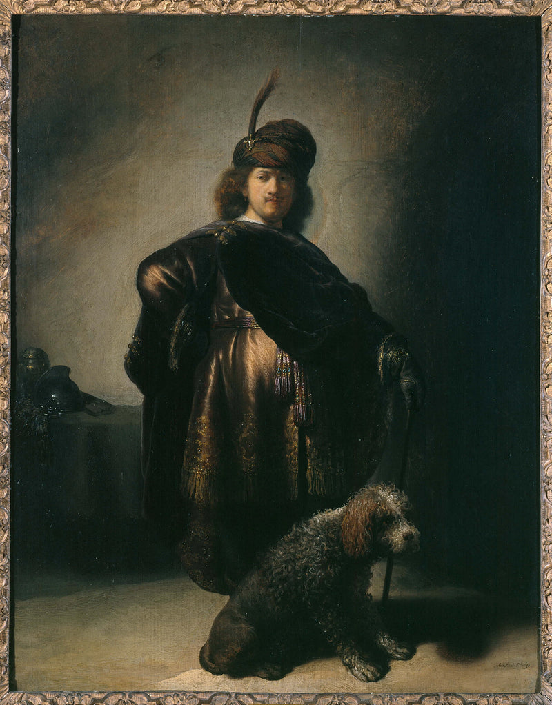 Zelfportret in oosterse gewoonten - Rembrandt