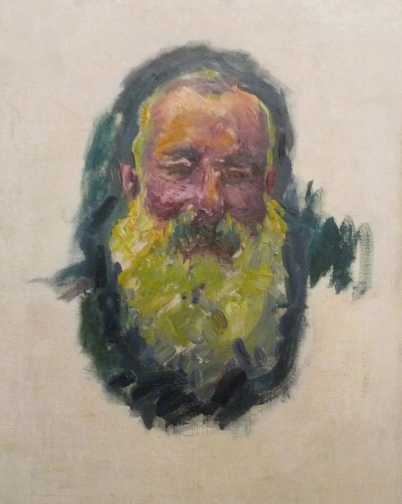 Portret van de kunstenaar, Musée d'Orsay W1843 - Claude Monet
