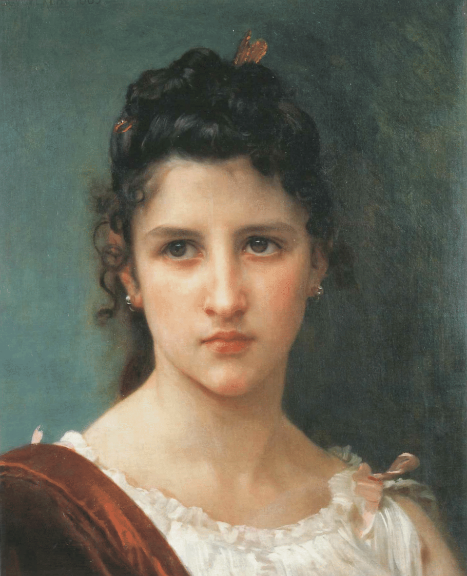 Portrait de Camille-Gabrielle Drunzer (1889) - Bouguereau