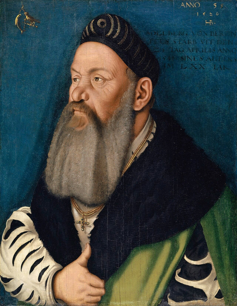 Portret van Adelberg III. de Bärenfels - Hans Baldung Grien