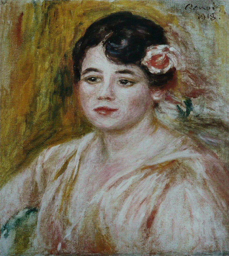 Portret van Adèle Besson - Pierre-Auguste Renoir