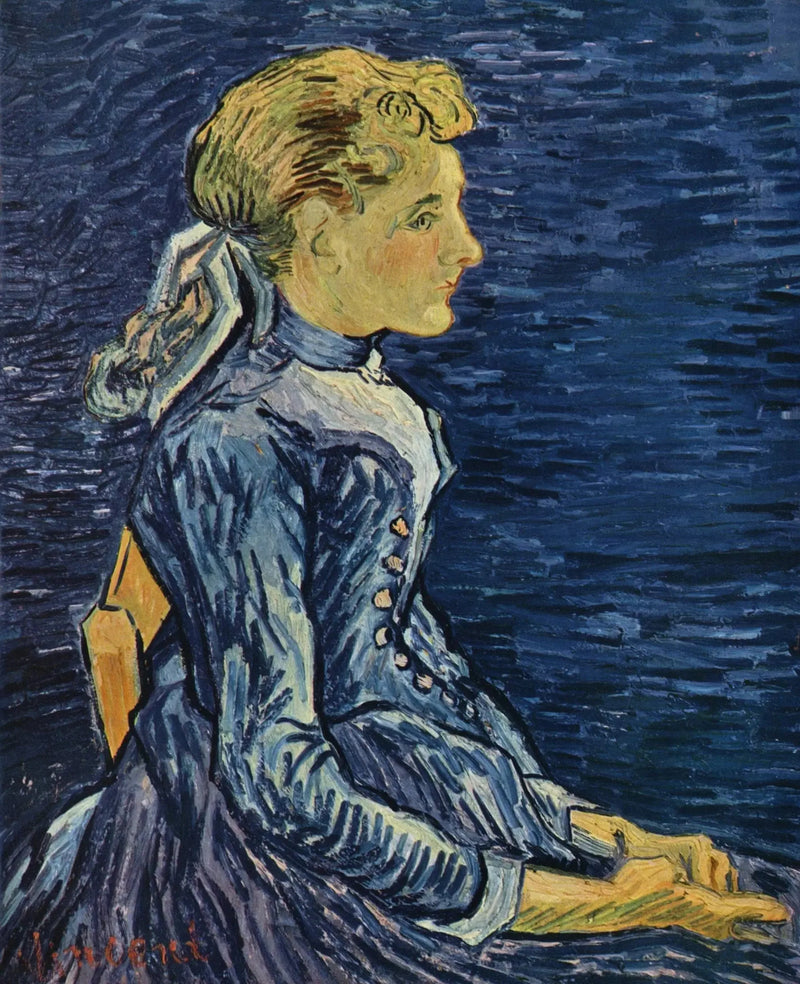 Portret van Adeline Ravoux - Vincent van Gogh