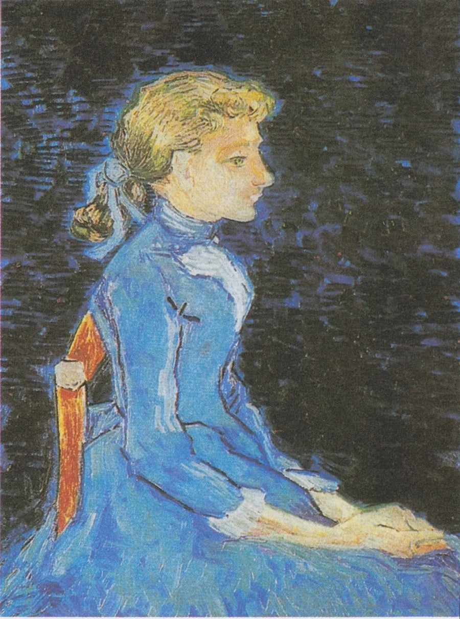 Portret van Adeline Ravoux - Vincent van Gogh