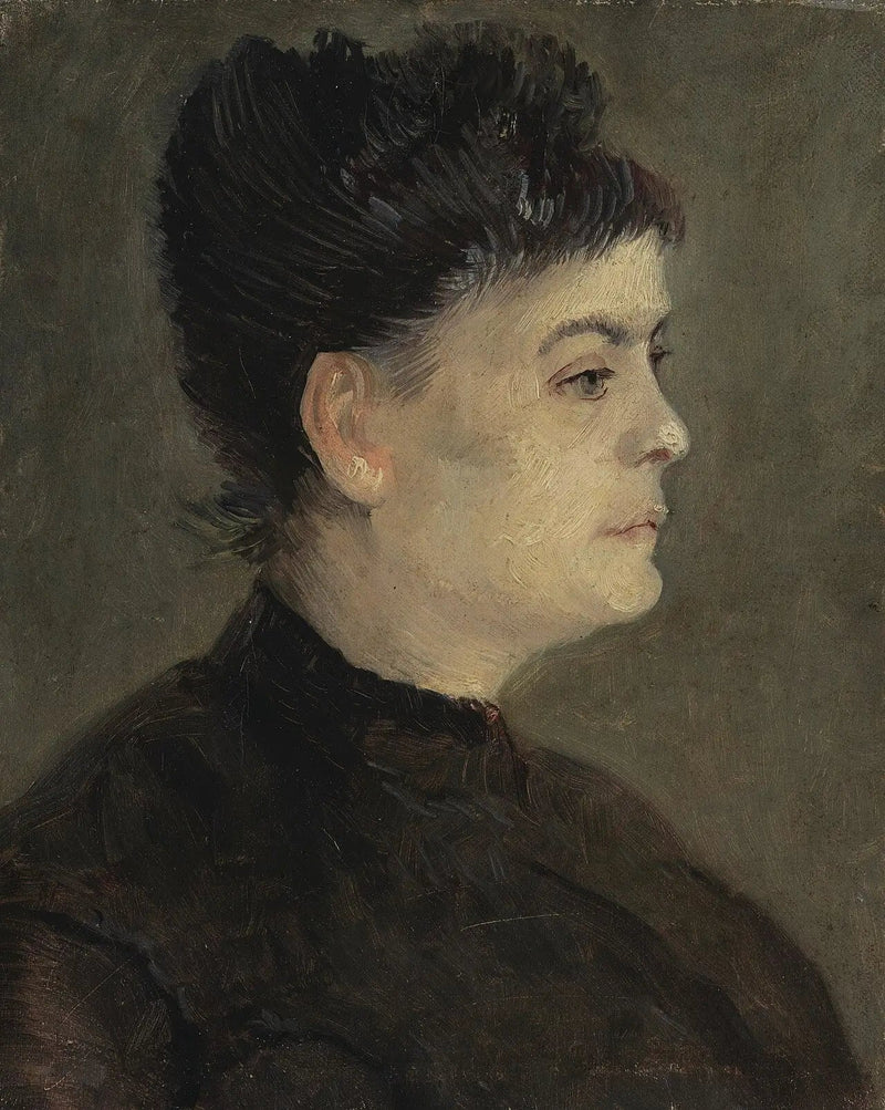 Portret van Agostina Segatori - Vincent van Gogh