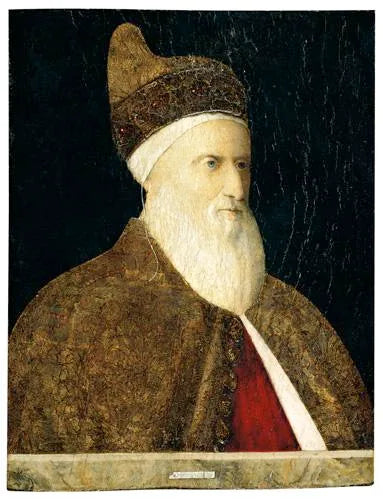 Portret van Agostino Barbarigo (ca. 1420-1501) - Gentile Bellini