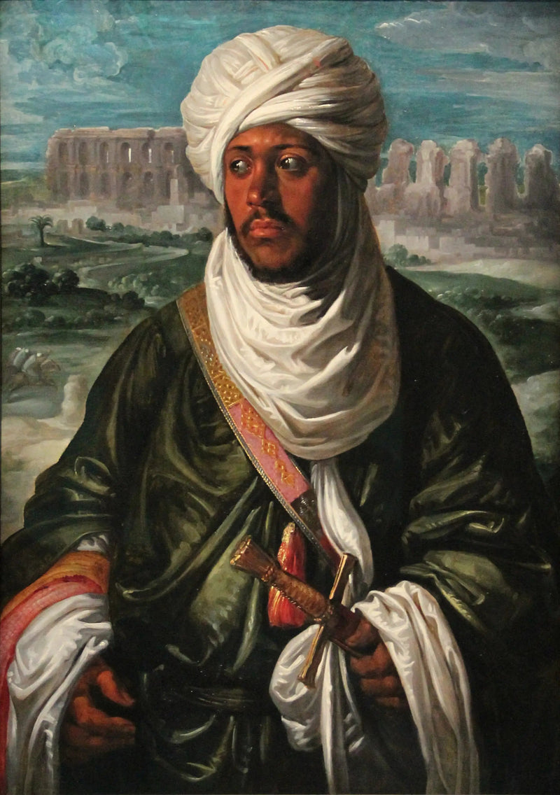 Portret van Ahmed III al-Hafsi - Peter Paul Rubens