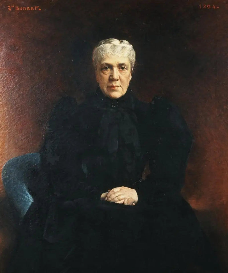 Portret van Aimilia Salvagou - Léon Bonnat