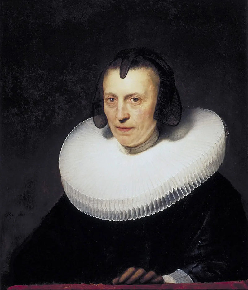 Portret van Aletta Adriaensdochter - Rembrandt