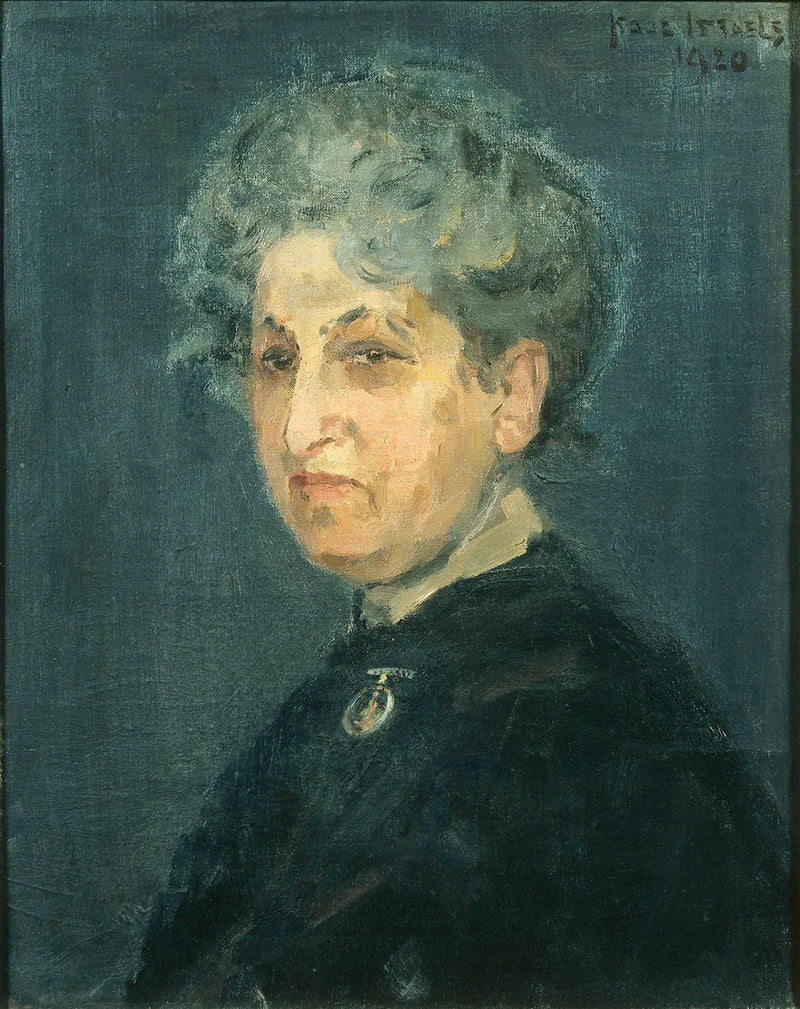 Portret van Aletta Jacobs (1854-1929) - Isaac Israëls
