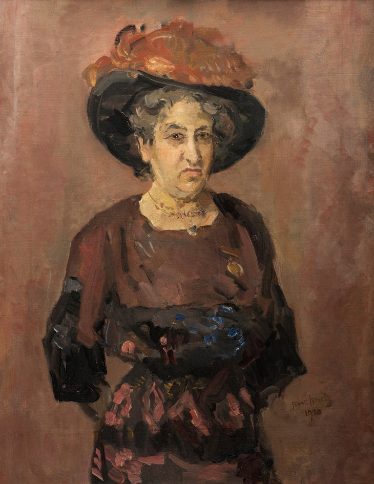 Portret van Aletta Jacobs (1854-1929) - Isaac Israëls