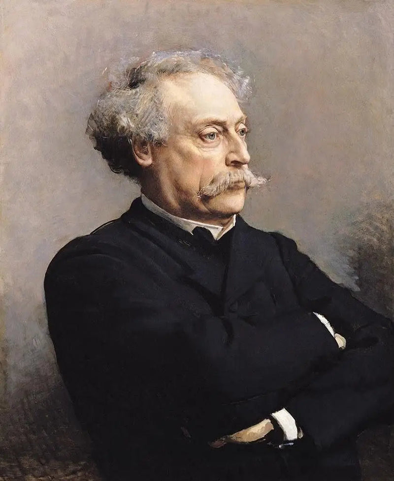 Portret van Alexandre Dumas fils - Léon Bonnat