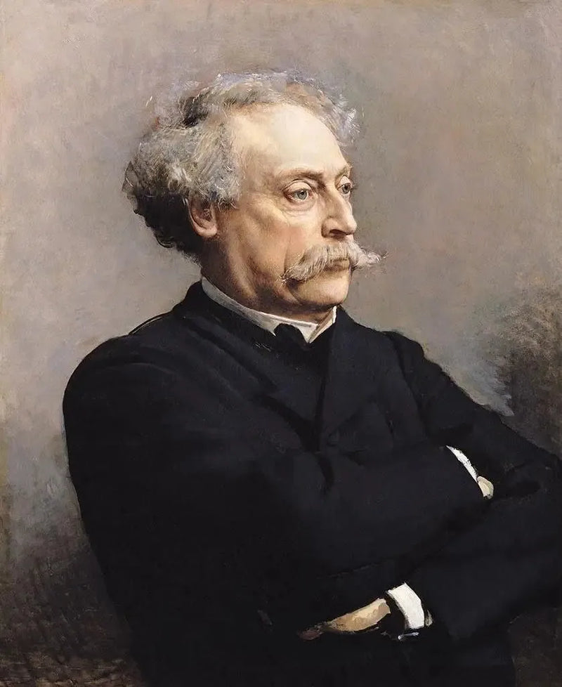 Portret van Alexandre Dumas fils - Léon Bonnat