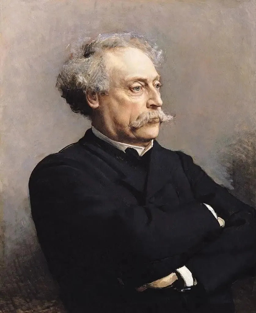 Portret van Alexandre Dumas fils - Léon Bonnat