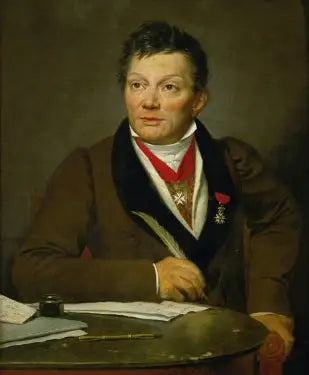 Portret van Alexandre Lenoir - Jacques-Louis David