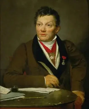 Portret van Alexandre Lenoir - Jacques-Louis David