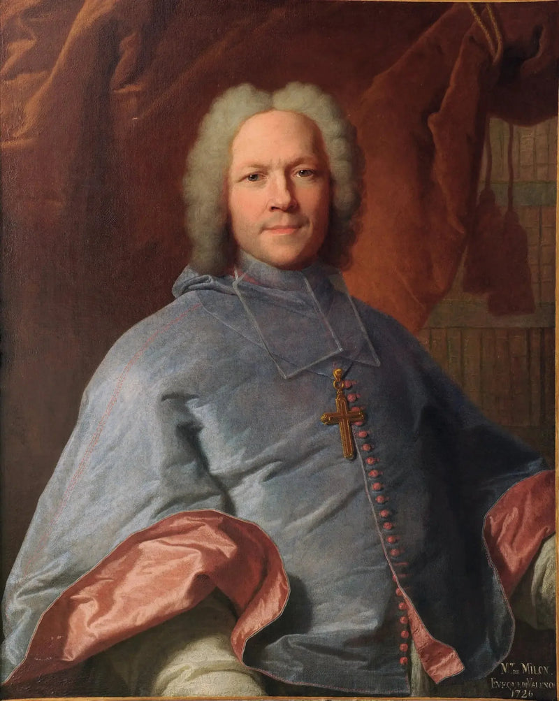 Portret van Alexandre Milon de Mesme - Hyacinthe Rigaud