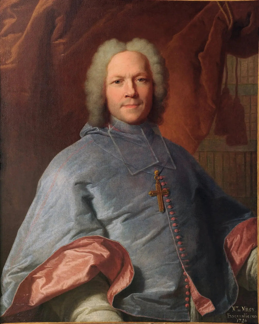 Portret van Alexandre Milon de Mesme - Hyacinthe Rigaud