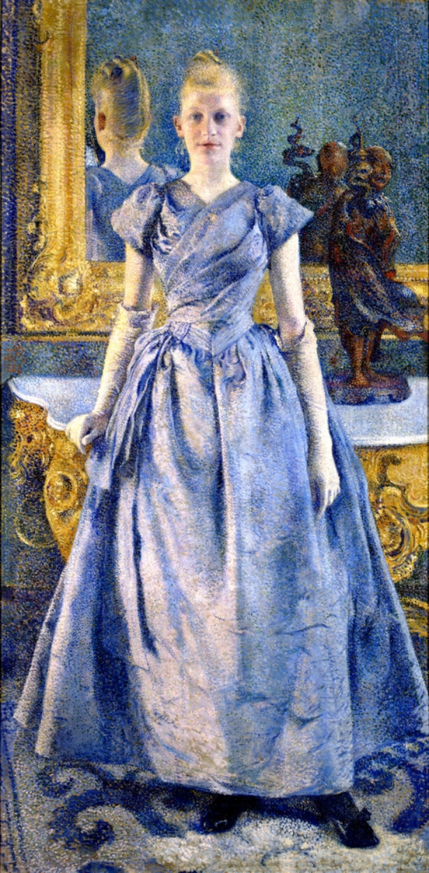 Portret van Alice Sèthe - Théo van Rysselberghe