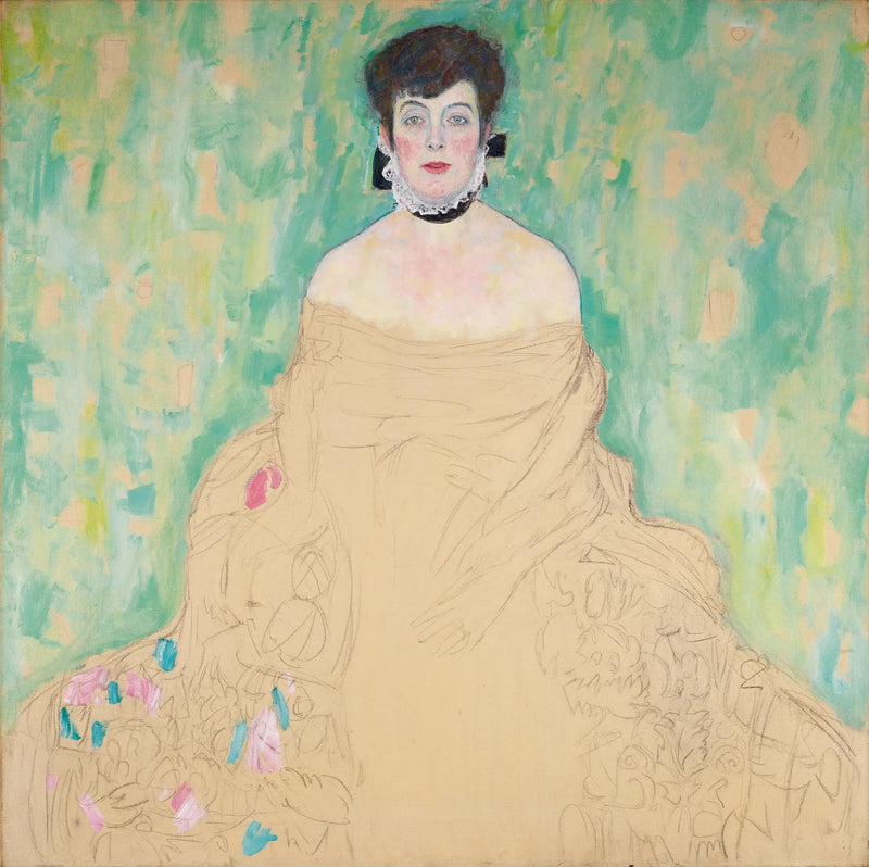 Portret van Amalie Zuckerkandl - Gustav Klimt