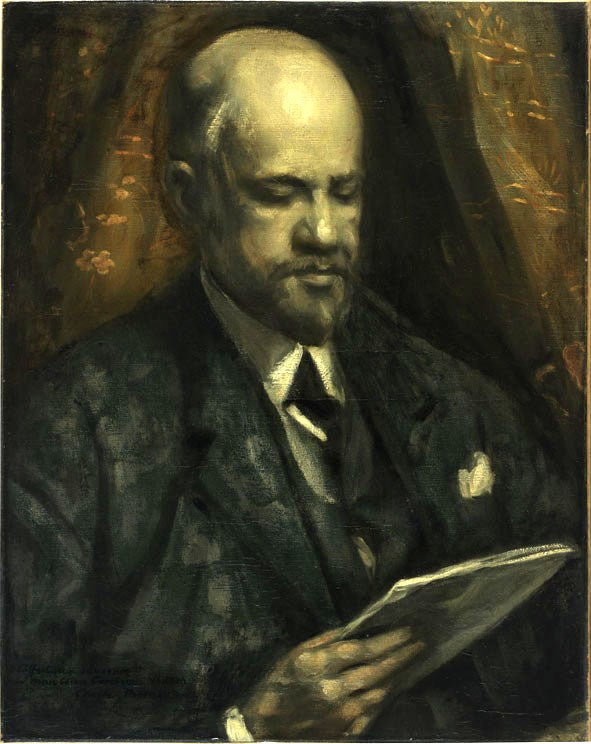 Portret van Ambroise Vollard - Émile Bernard