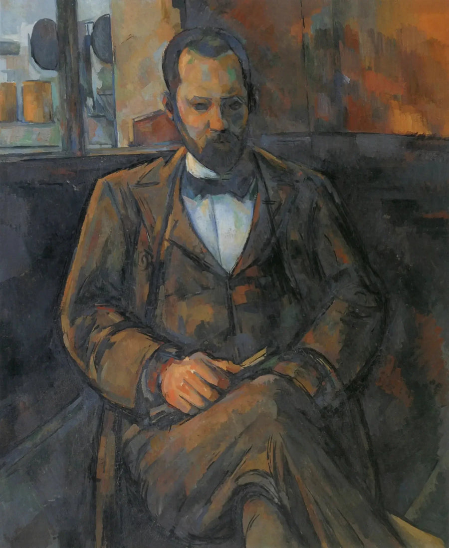 Portret van Ambroise Vollard - Paul Cézanne