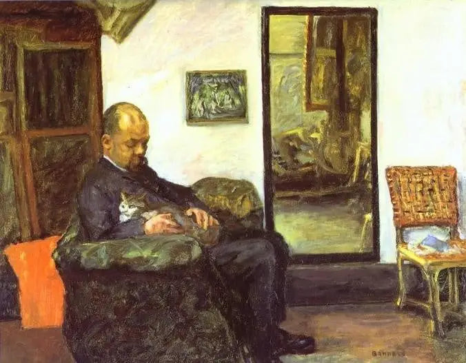 Portret van Ambroise Vollard - Pierre Bonnard