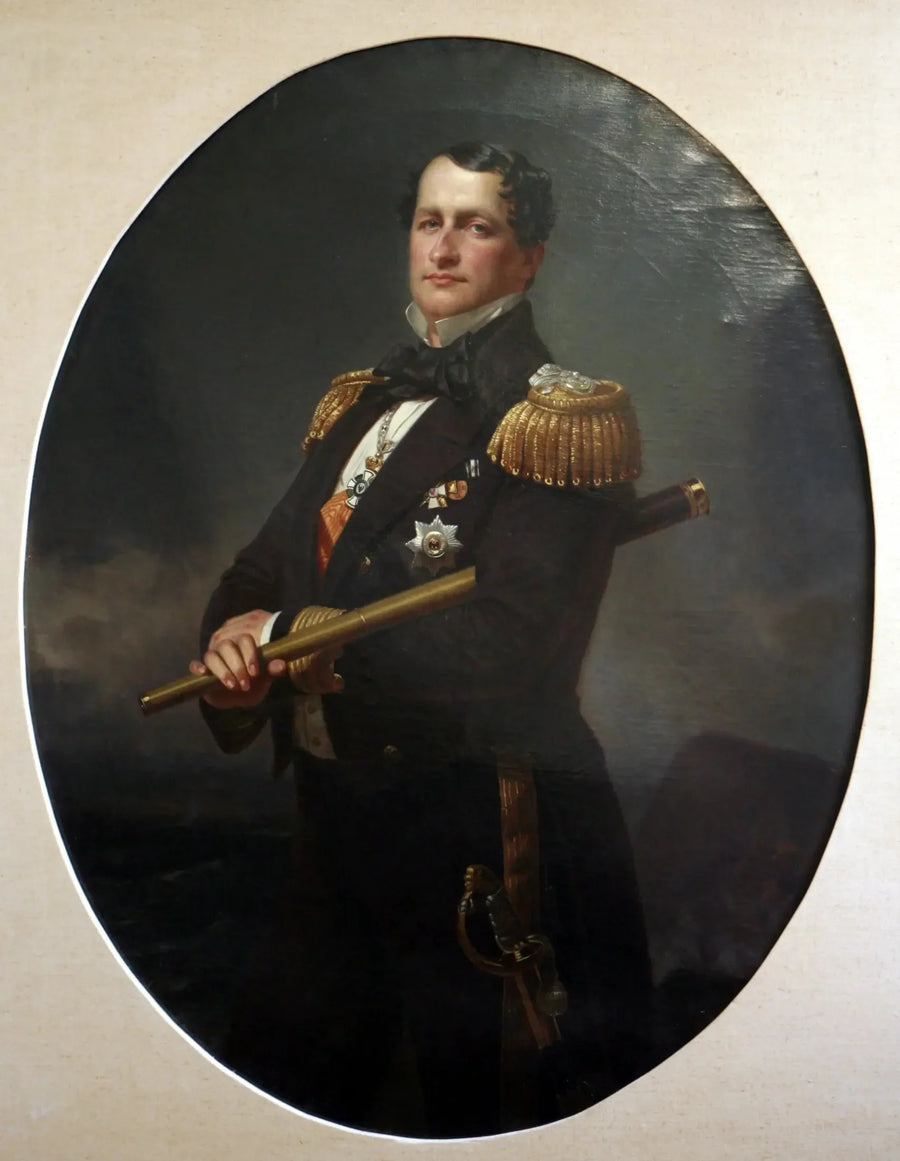Portret van admiraal - Franz Xaver Winterhalter

Source:
Portrait d'amiral - Franz Xaver Winterhalter