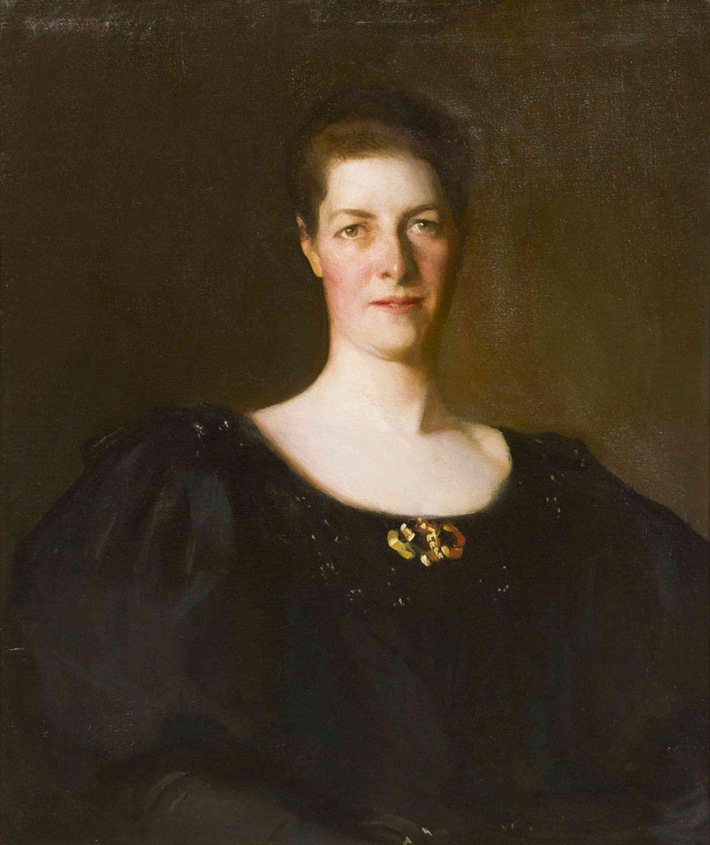 Portret van Amy Gordon Grant - Frank Weston Benson