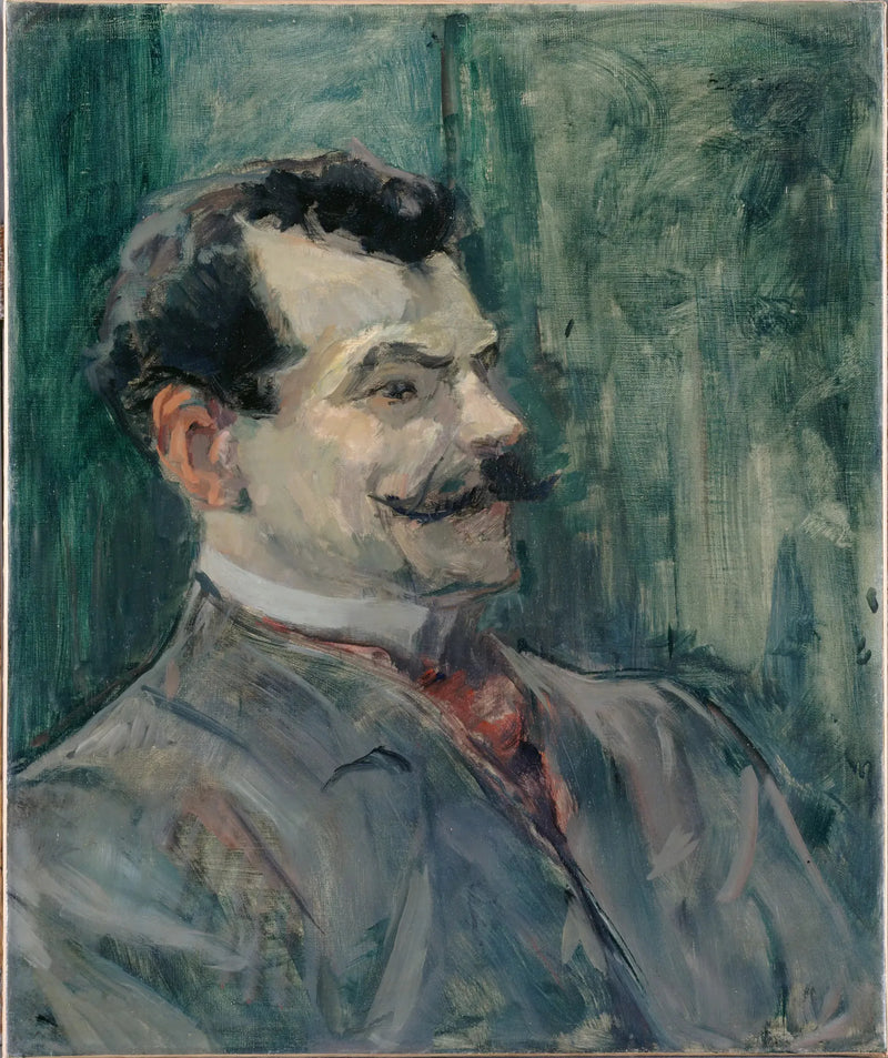 Portret van André Rivoire - Henri de Toulouse-Lautrec