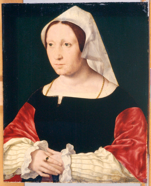 Portret van Anna Laurensdr. van Spangen (....1548) - Joos van Cleve