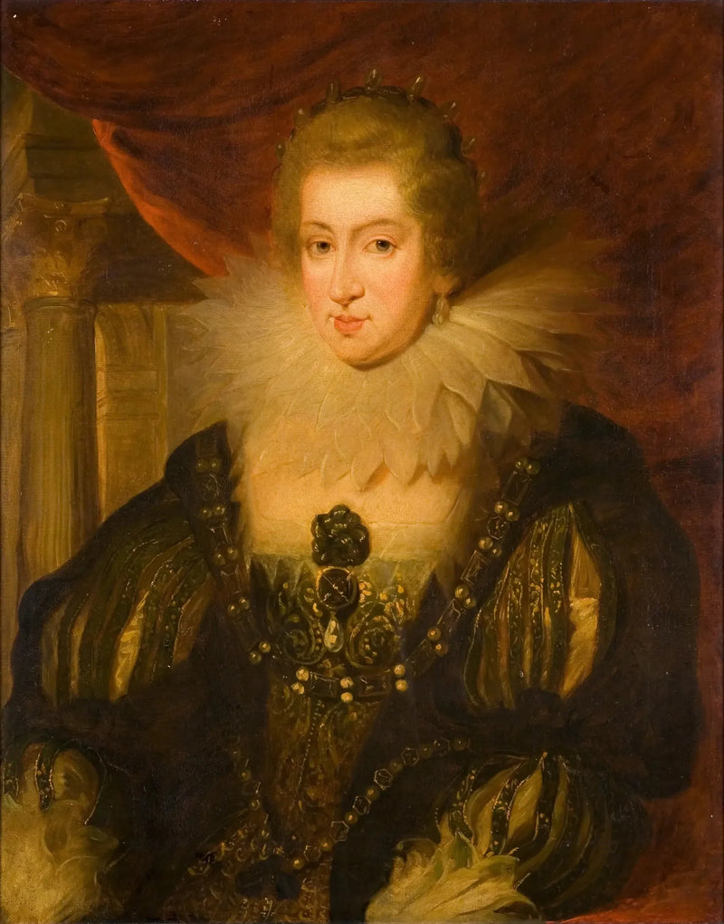 Portret van Anna van Oostenrijk - Antoine van Dyck

Source:
Portrait d'Anne d'Autriche - Antoine van Dyck