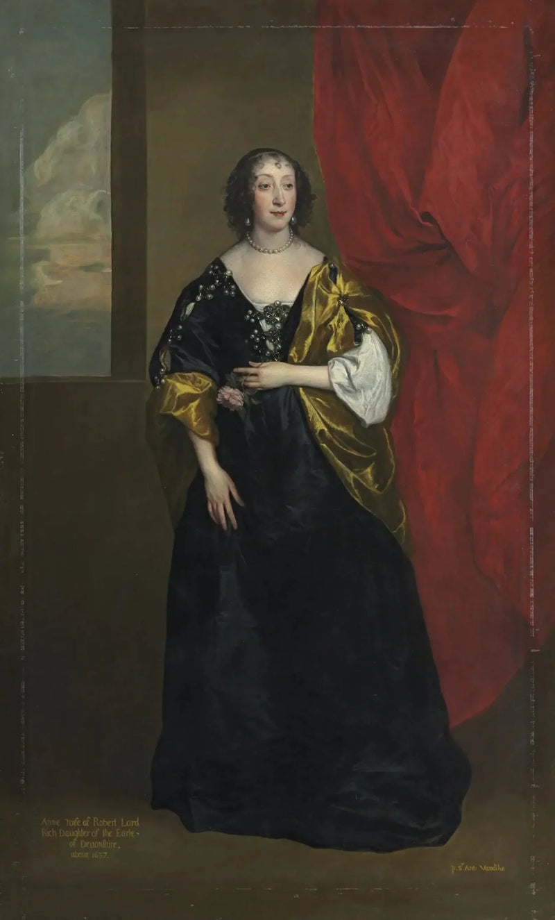 Portret van Anne Cavendish, Lady Rich (1612-1638) - Antoine van Dyck

Source:
Portrait d'Anne Cavendish, Lady Rich (1612-1638) - Antoine van Dyck