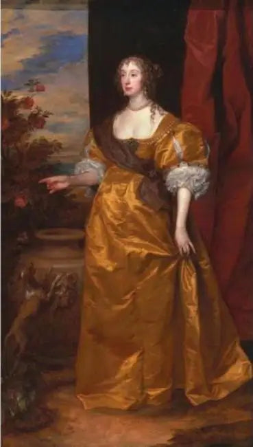 Portret van Anne Killigrew (1607-1641), echtgenote van George Kirke - Antoine van Dyck

Source:
Portrait d'Anne Killigrew (1607-1641), épouse de George Kirke - Antoine van Dyck