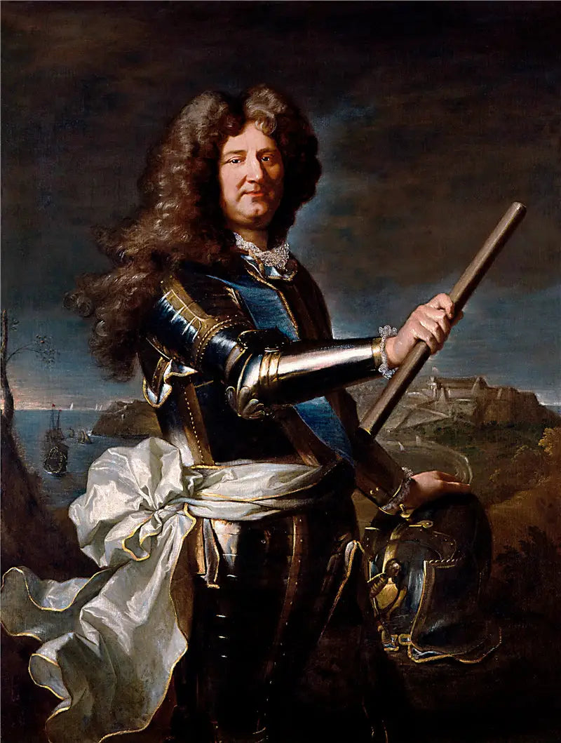 Portret van Antoine I Grimaldi - Hyacinthe Rigaud