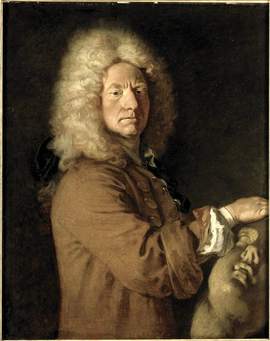 Portret van Antoine Joseph Pater - Antoine Watteau