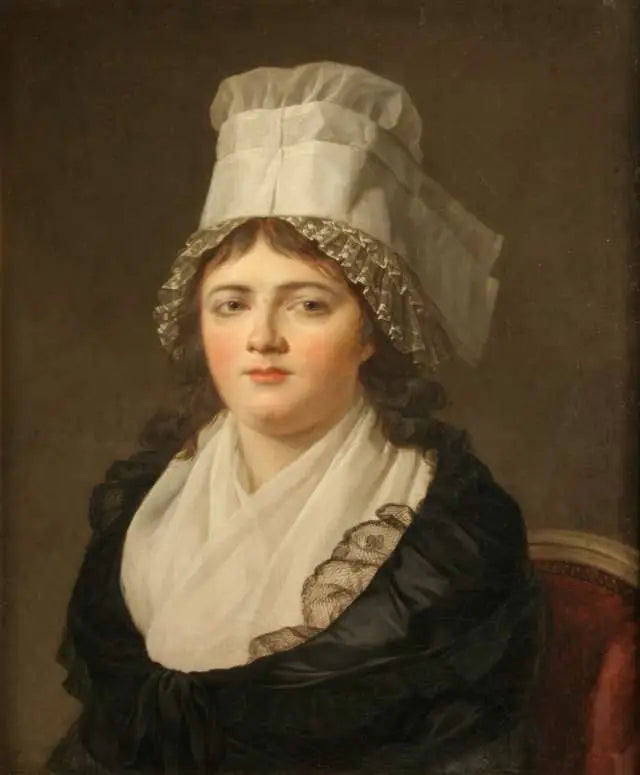 Portret van Antoinette Gabrielle Danton - Jacques-Louis David