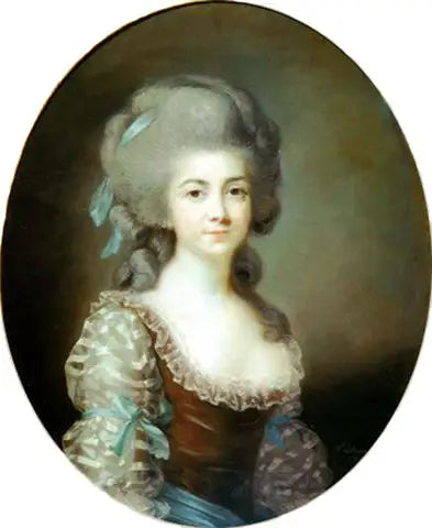 Portret van Antoinette Saint-Huberty (1756-1812), Franse actrice. - Élisabeth Vigée Le Brun

Source:
Portrait d'Antoinette Saint-Huberty (1756-1812), actrice française. - Élisabeth Vigée Le Brun