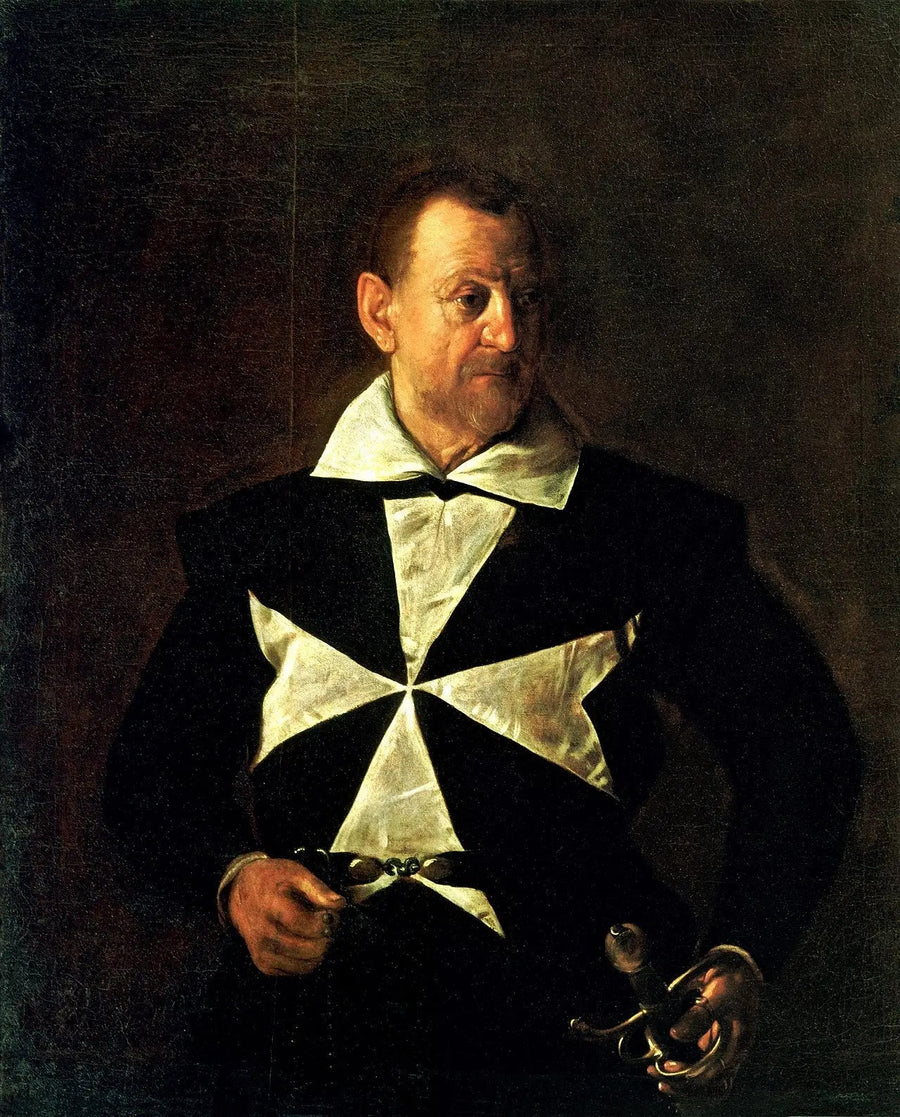Portret van Antonio Martelli - Caravaggio