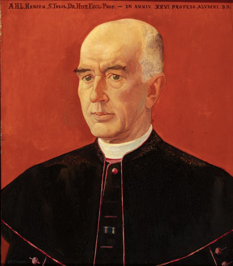 Portret van Antonius Hubertus Leonardus Hensen (1854-1932) - Jan Toorop