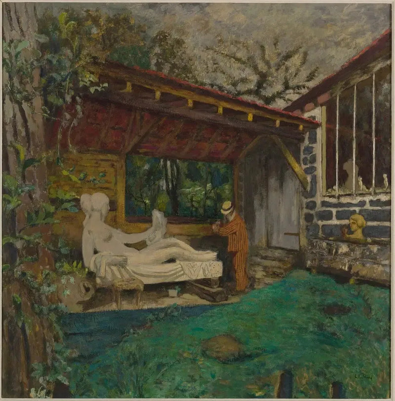 Portret van Aristide Maillol - Édouard Vuillard